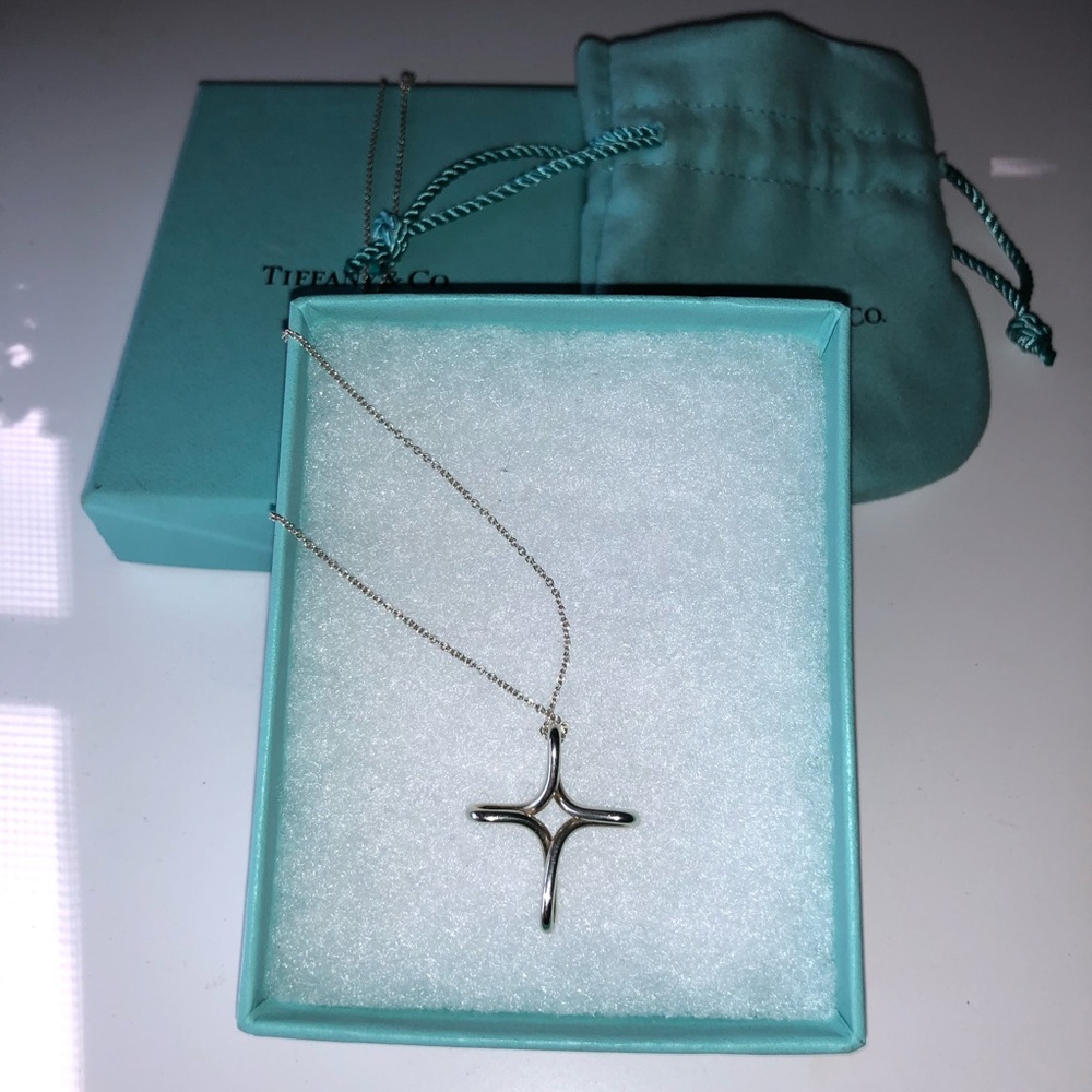 AUTHENTIC Tiffany & Co. Cross Necklace
